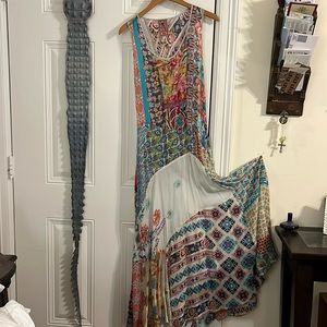 Johnny Was silk altered dress